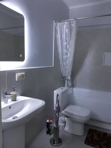 Фото номера Апартаменты с 1 спальней Апартаменты Brand new studio appartament near Riga airport г. Марупе 38